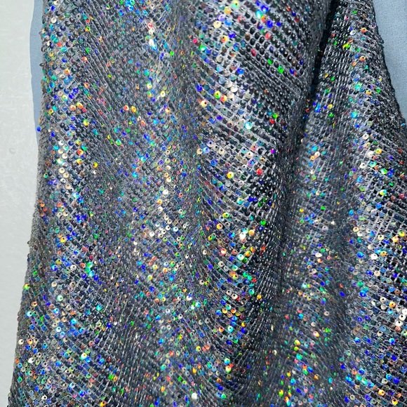 For love and lemons asymmetrical maxi sequence dress - Picture 8 of 16